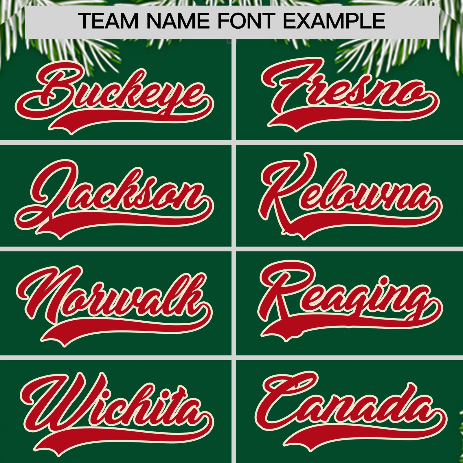Custom Kelly Green Red Christmas Graffiti Pattern Athletic Full-Zip Hoodie