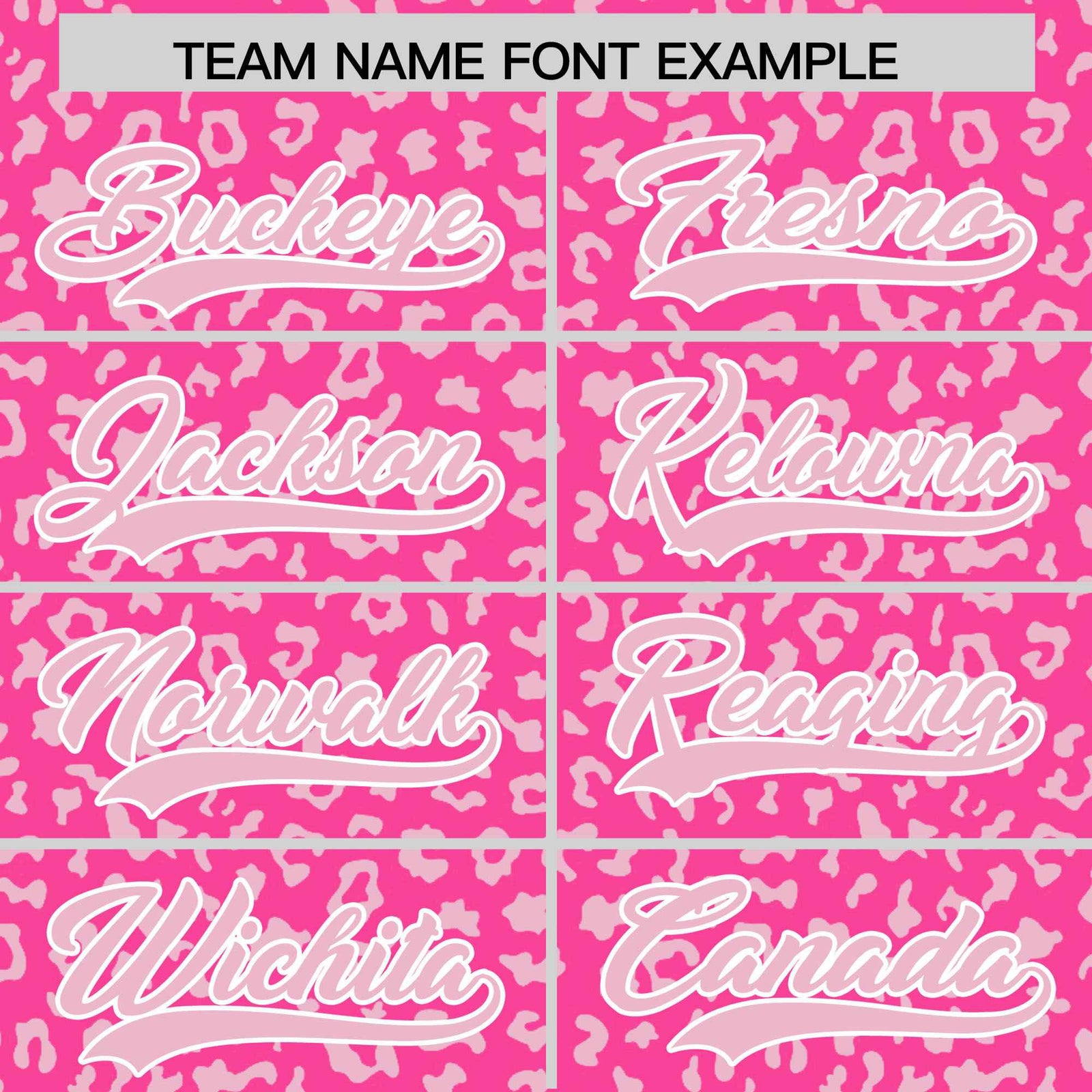 Custom Pink Light Pink Varsity Full-Zip Letterman Leopard Print Hoodie Jacket