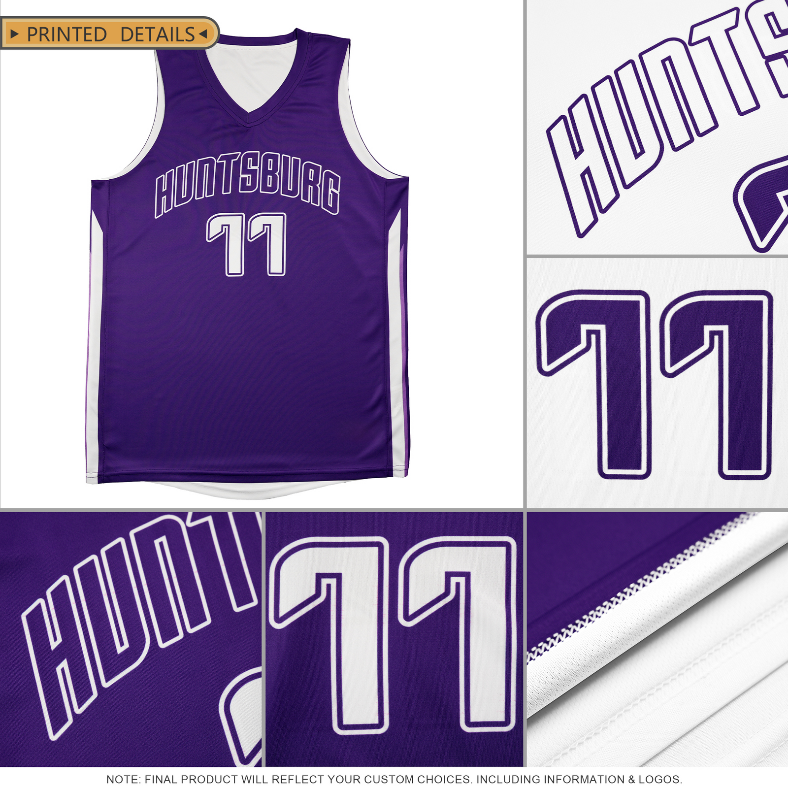 Custom Pink White Double Side Tops Basketball Jersey