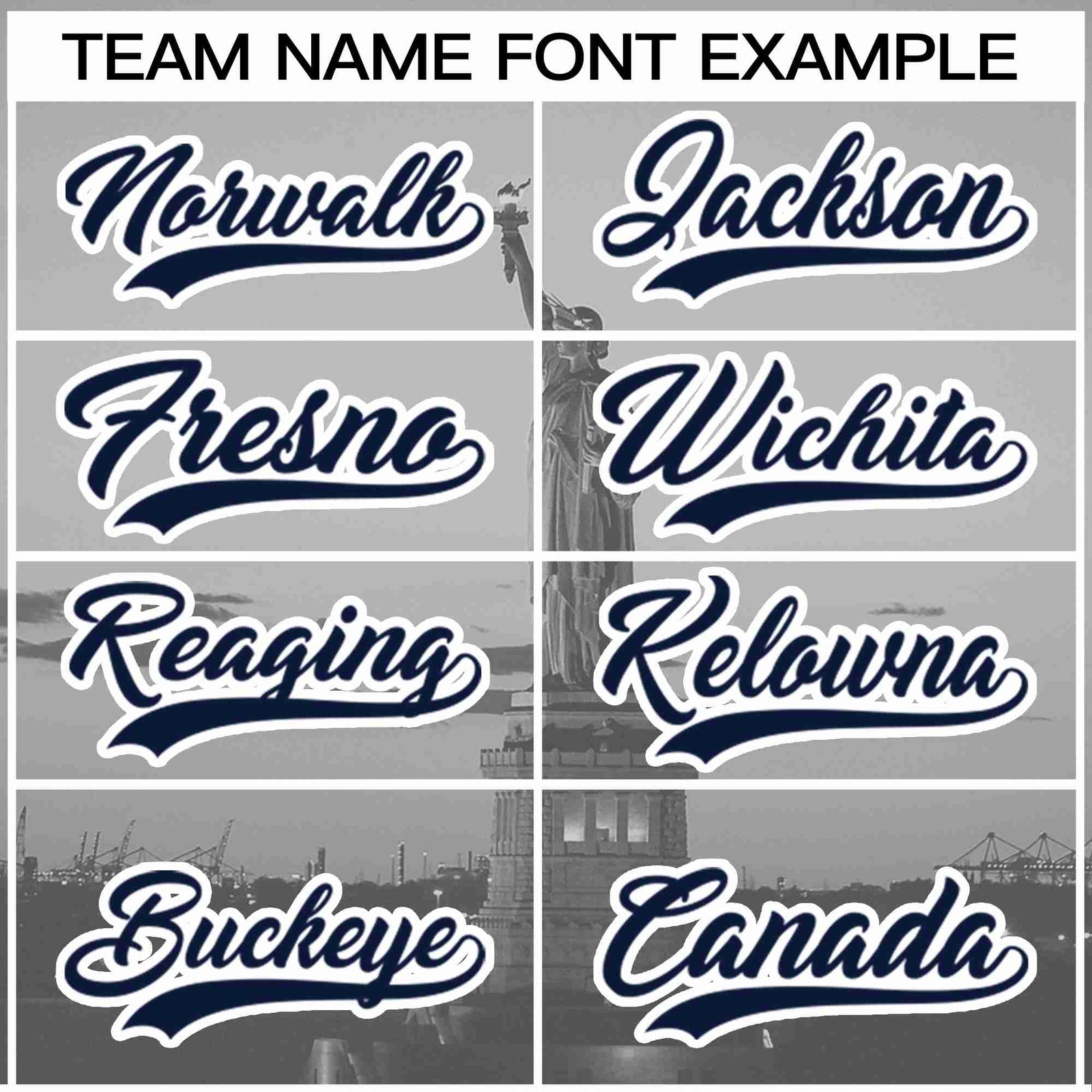 Custom Gray Navy-White New York City Skyline Baseball Jersey