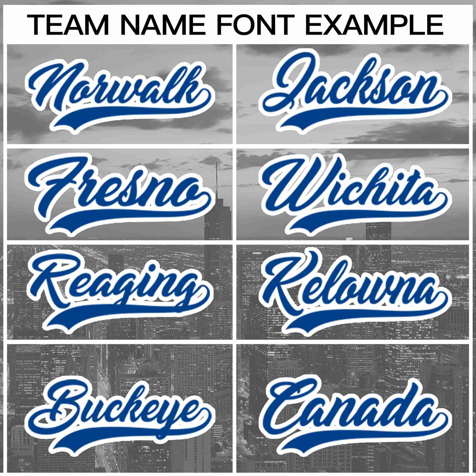 Custom Gray Royal-White Chicago City Skyline Baseball Jersey
