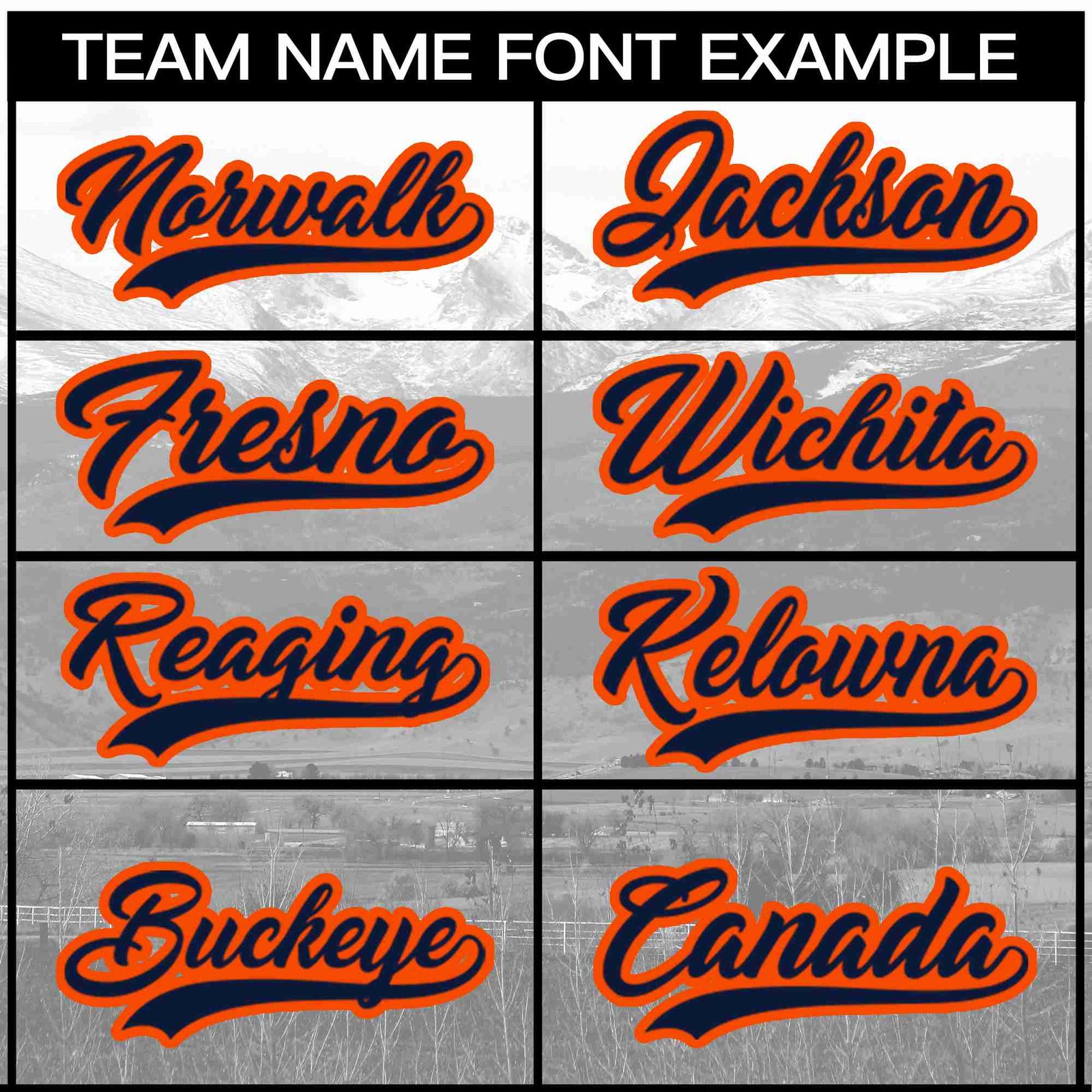 Custom White Navy-Orange Denver City Skyline Baseball Jersey