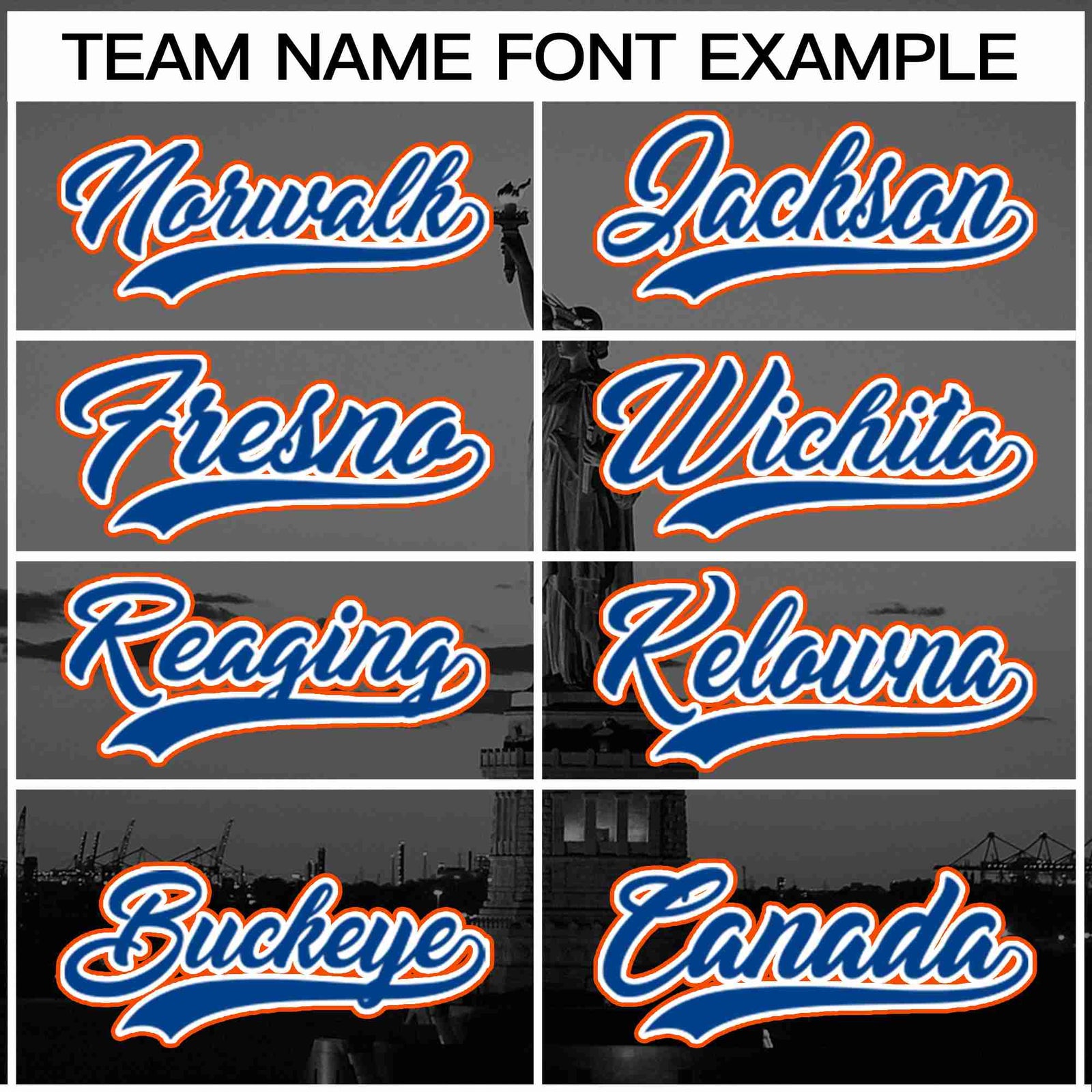 Custom Black Royal-White New York City Skyline Baseball Jersey