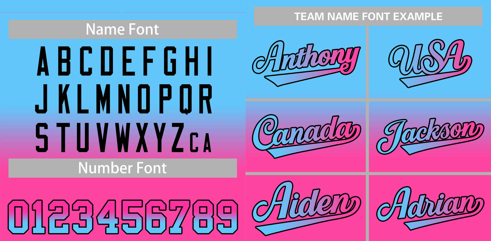Custom Light Blue Pink Gradient Fashion Authentic Baseball Jersey For Men