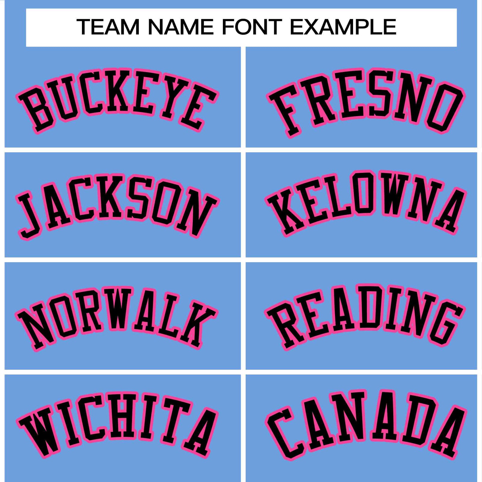 Custom Powder Blue Black-Pink Raglan Sleeves Varsity Full-Snap Letterman Jacket