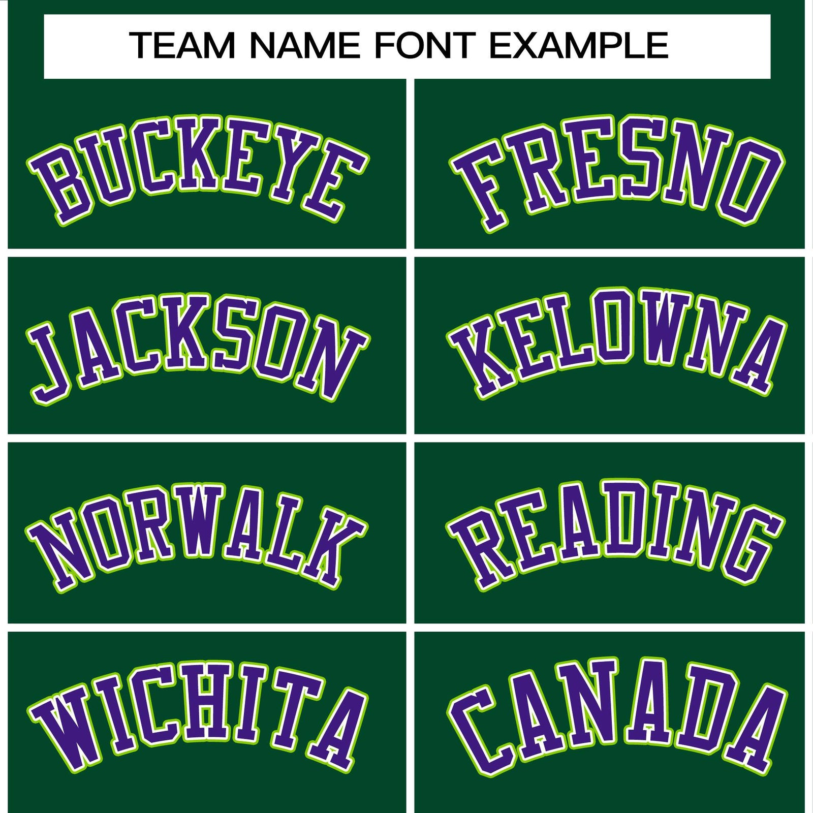 Custom Green Purple-White Raglan Sleeves Varsity Full-Snap Letterman Jacket