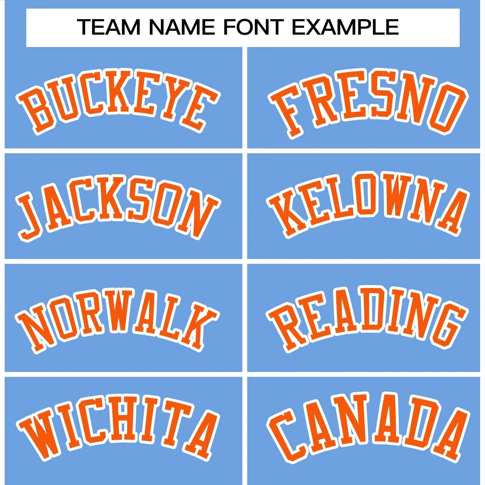 Custom Powder Blue Orange-White Stripe Fashion Letterman Bomber Varsity Jacket