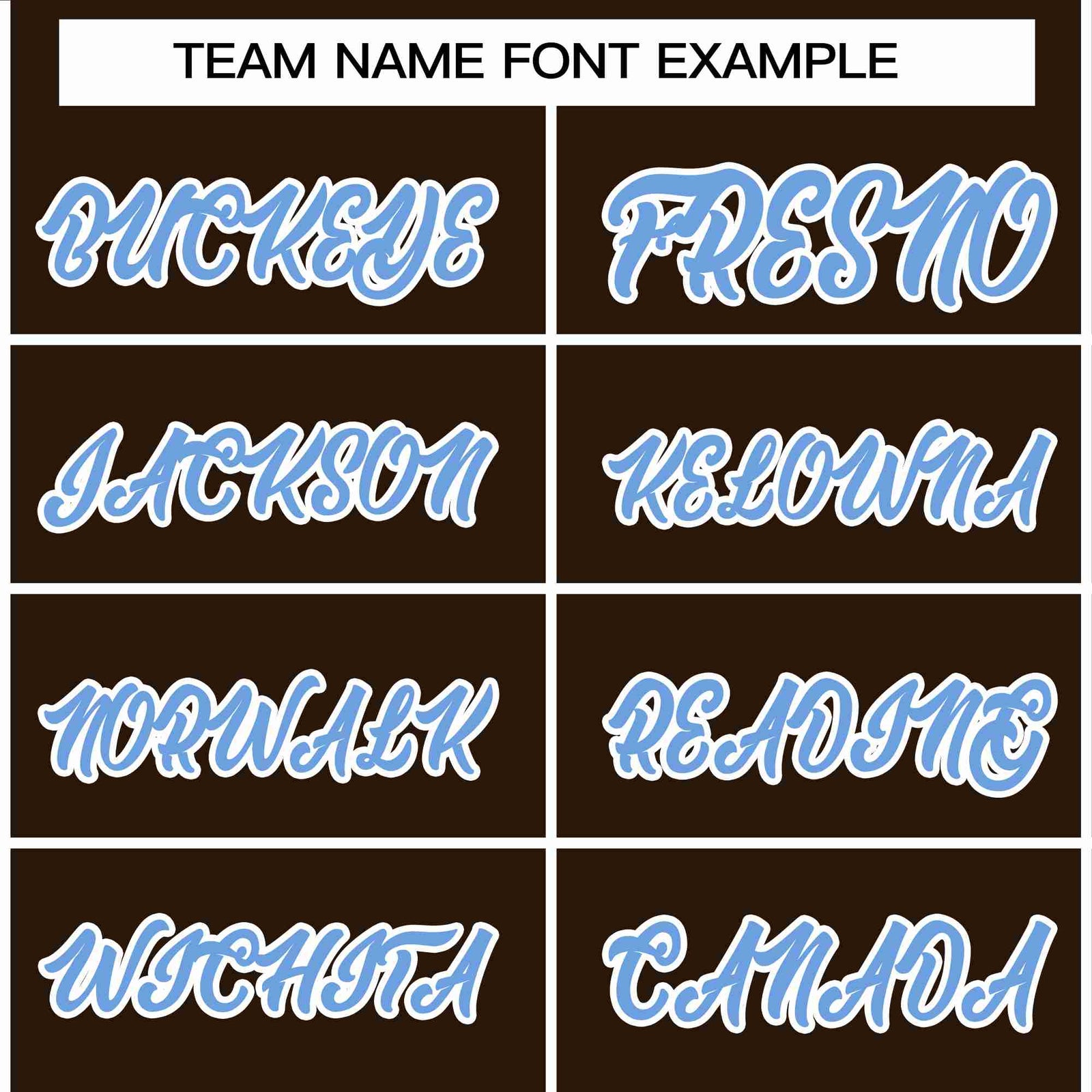 Custom Brown Powder Blue-White Classic Style Varsity Full-Snap Letterman Jacket