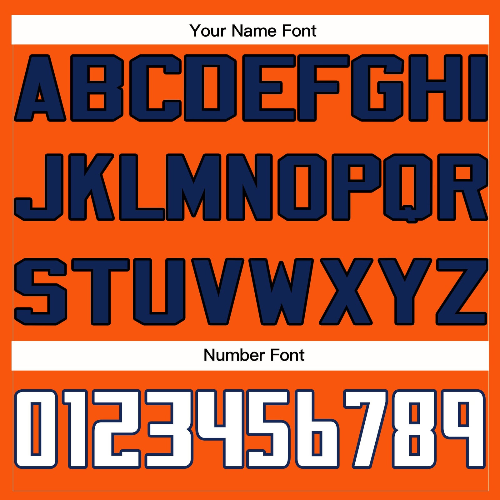 Custom Orange White-Navy American Flag Authentic Baseball Jersey