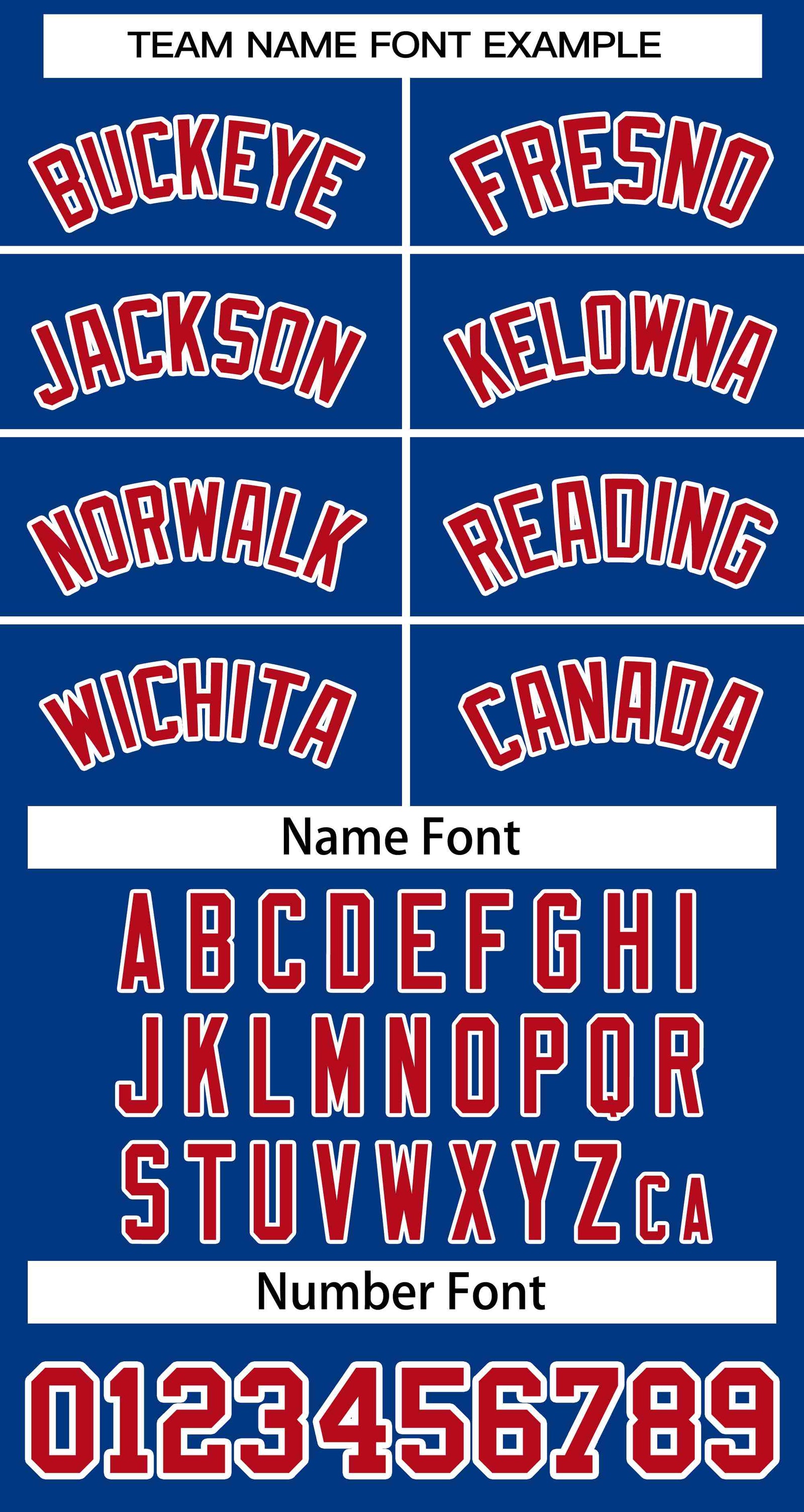 Custom Royal Red-White Classic Style Authentic Two-Button Softball Jersey