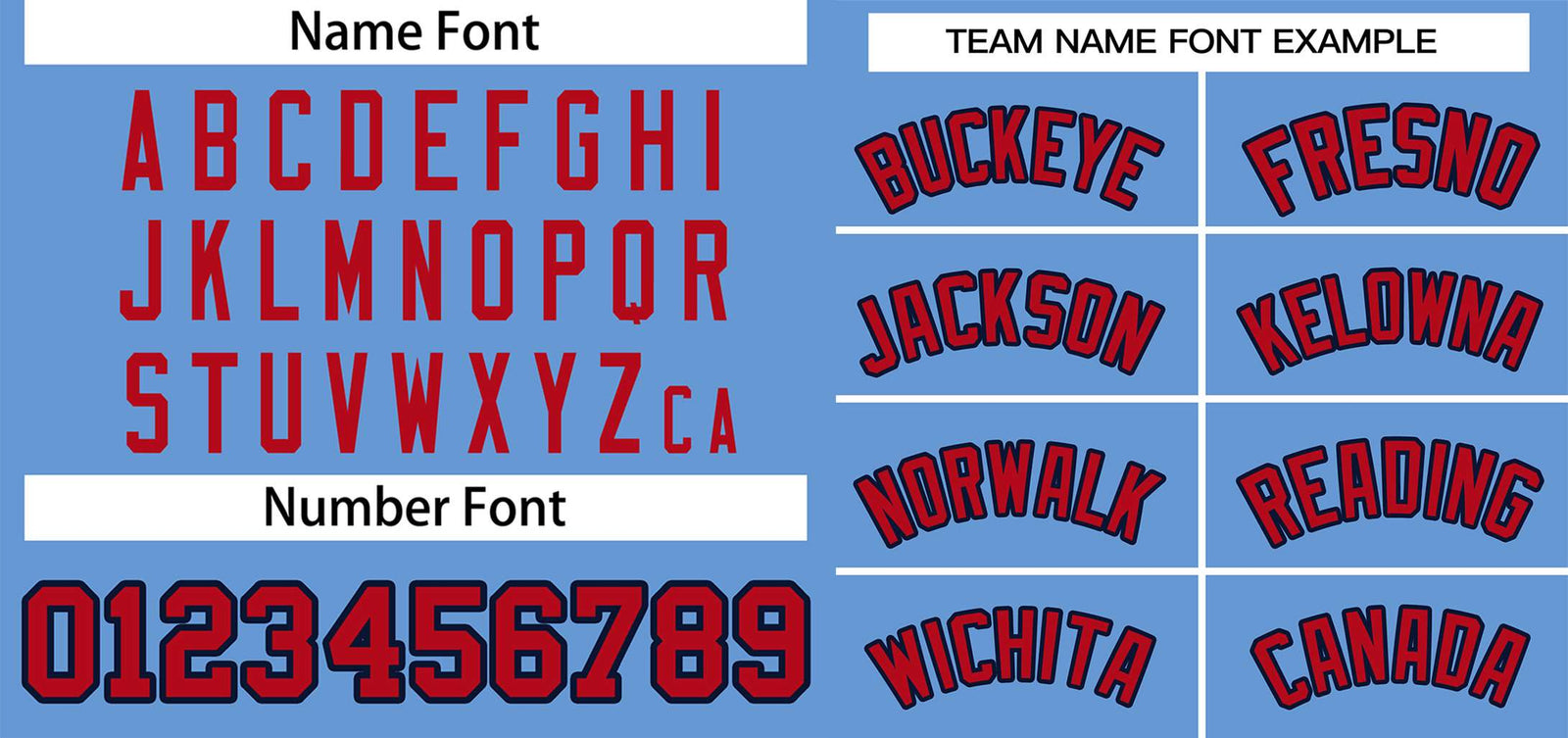 Custom Light Blue Red-Navy Classic Style Authentic Two-Button Softball Jersey