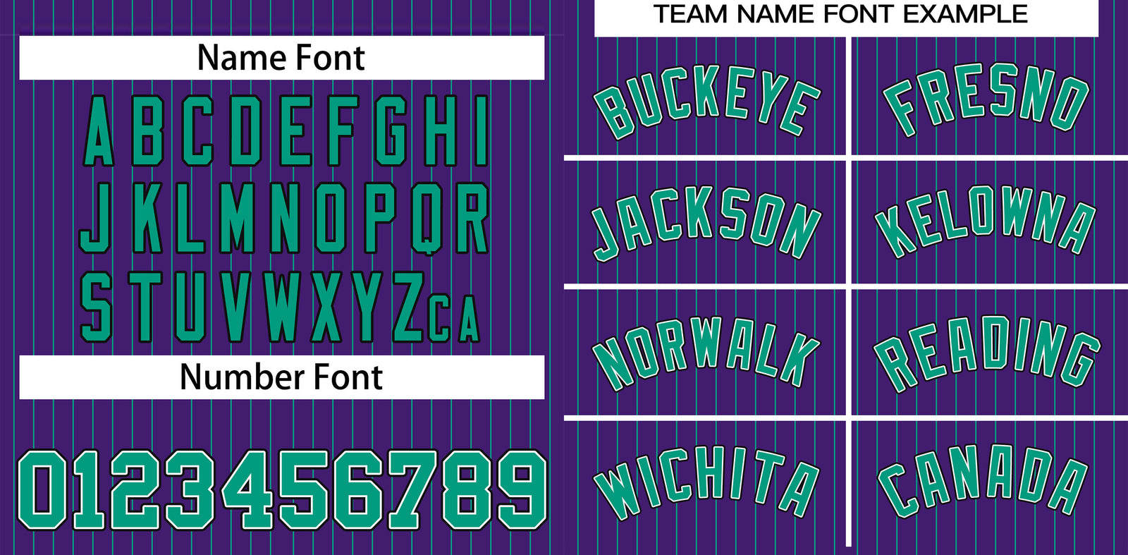 Custom Purple Aqua-Black Stripe Fashion Authentic Baseball Jersey