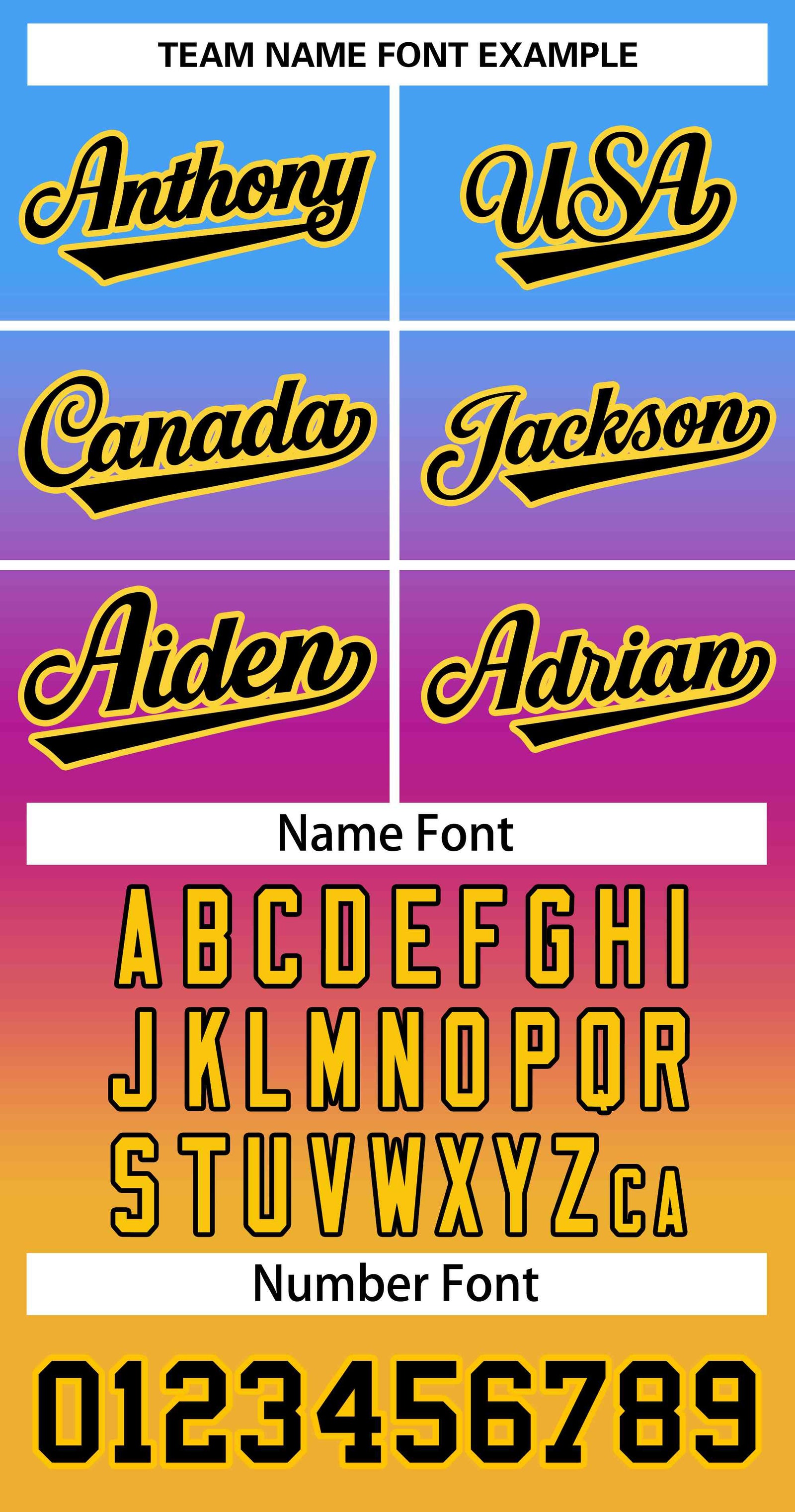 Custom Powder Blue Purple Black-Gold Gradient Fashion Authentic Two-Button Softball Jersey