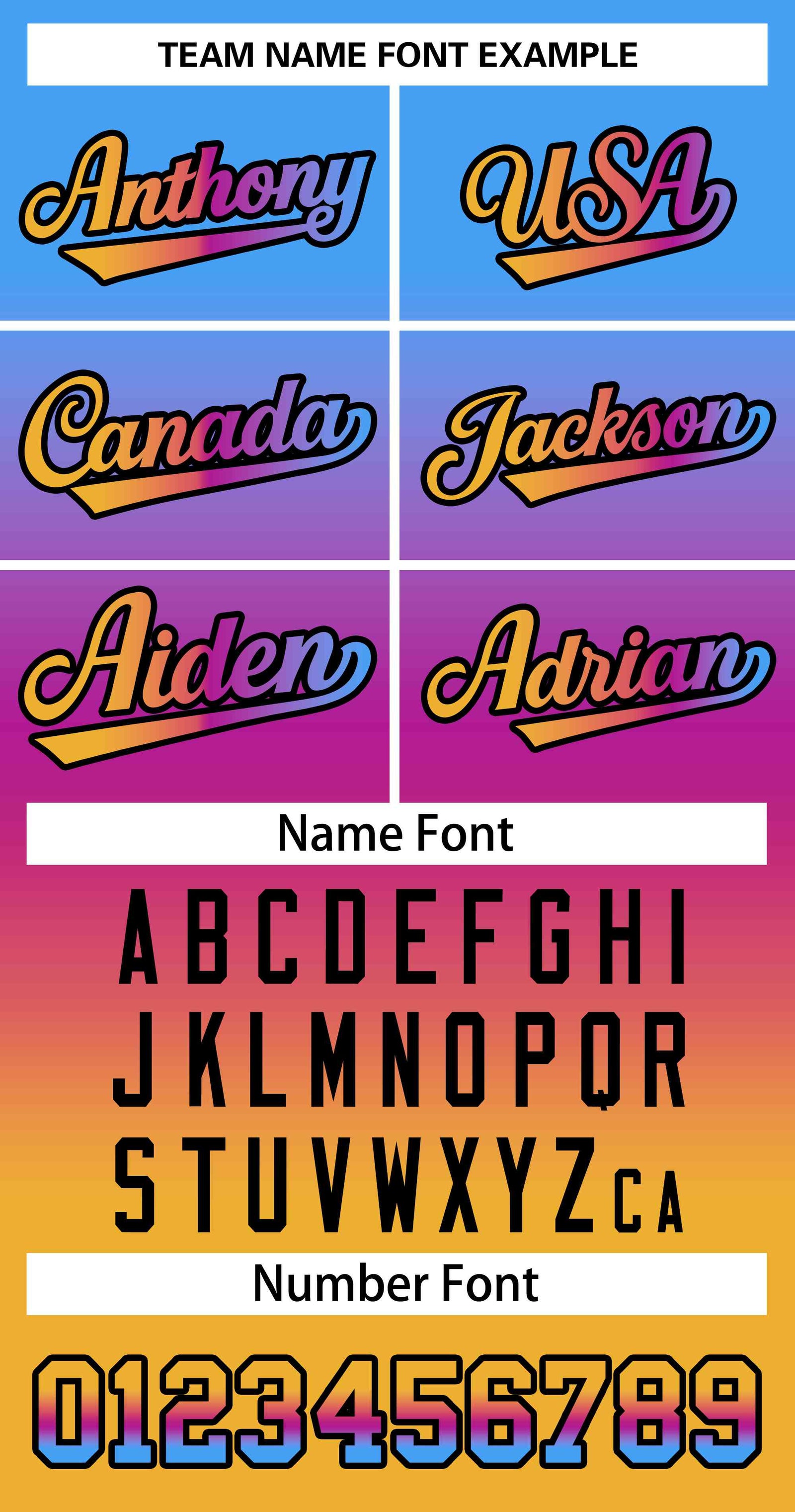 Custom Powder Blue Purple Gold-Pink Gradient Fashion Authentic Two-Button Softball Jersey