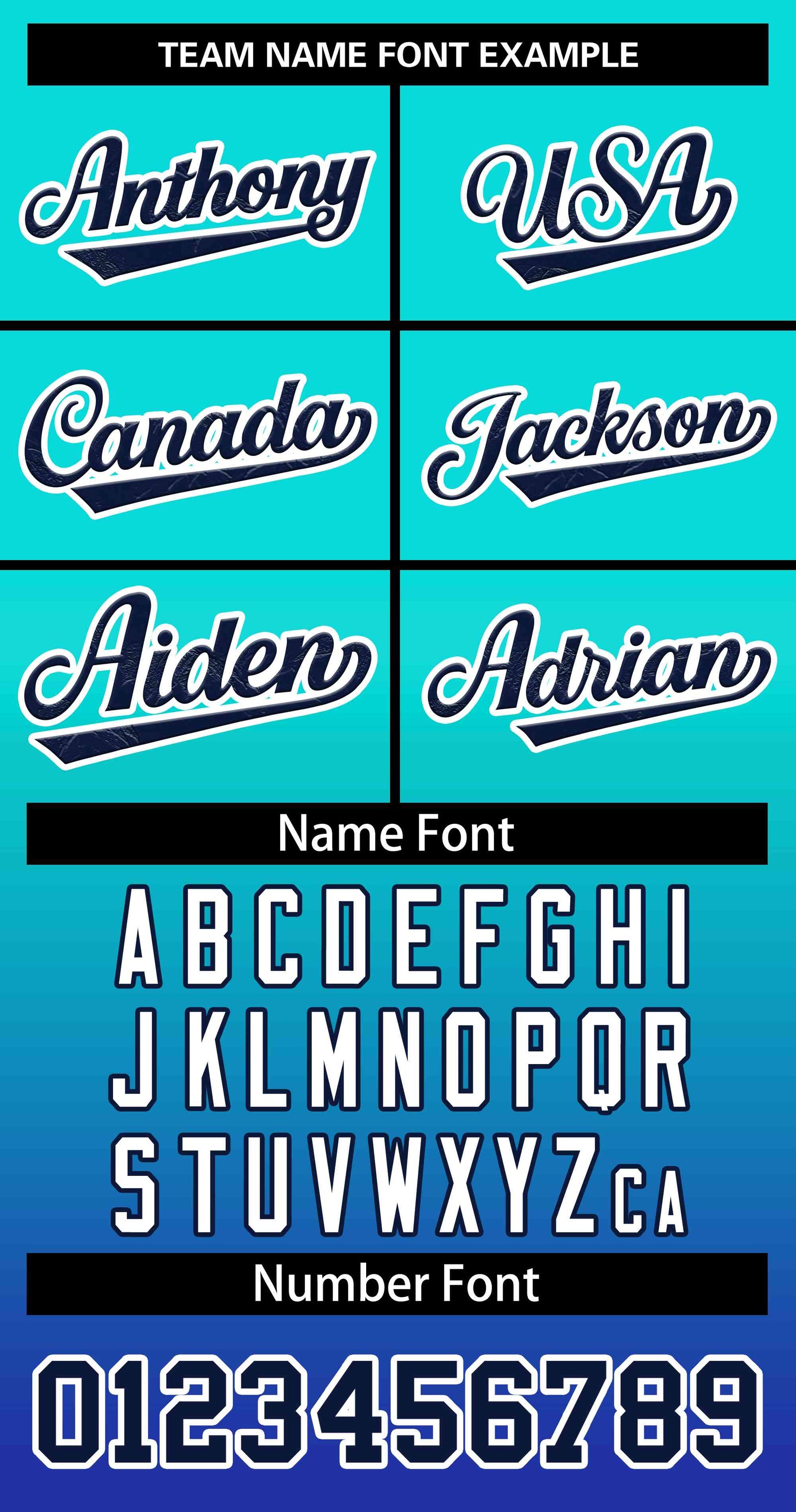 Custom Aqua Royal Navy-White Gradient Fashion Authentic Two-Button Softball Jersey