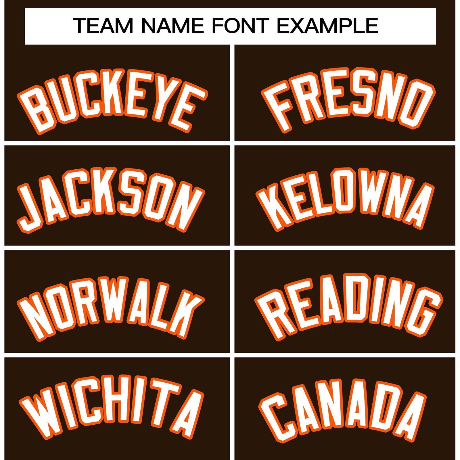 Custom Brown White-Orange Classic Style Varsity Full-Snap Letterman Jacket