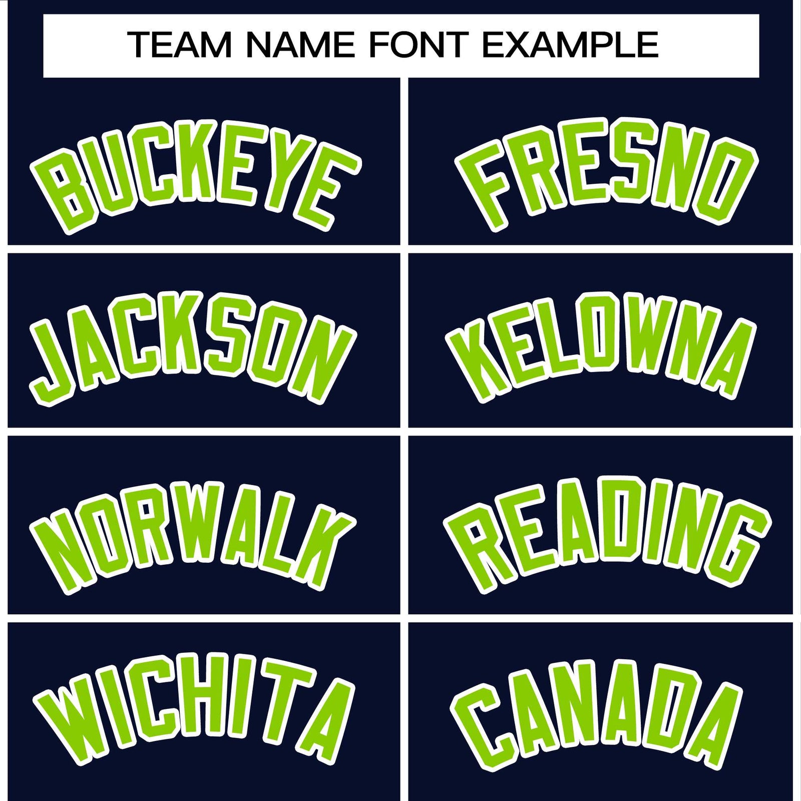 Custom Navy Neon Green-White Classic Style Varsity Full-Snap Letterman Jacket
