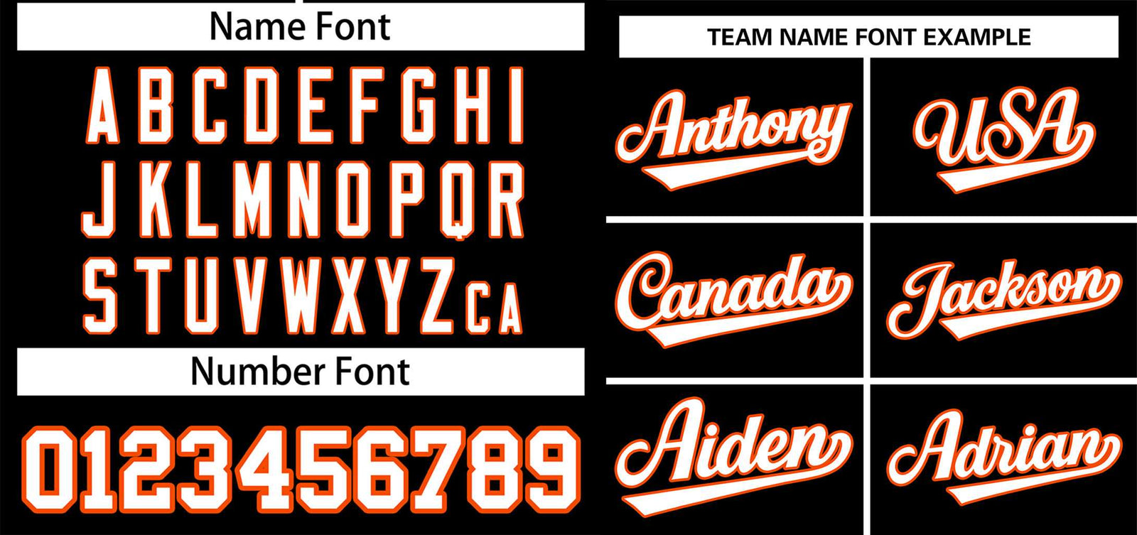 Custom Black White-Orange Classic Style Authentic Two-Button Softball Jersey