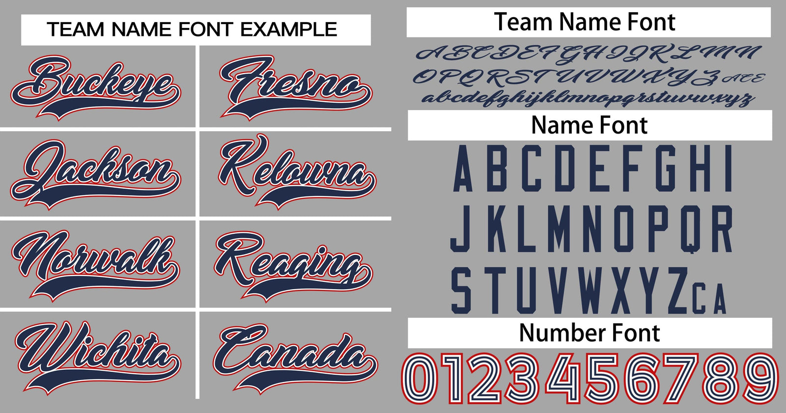 Custom Gray Navy-Red Classic Style Authentic Baseball Jersey