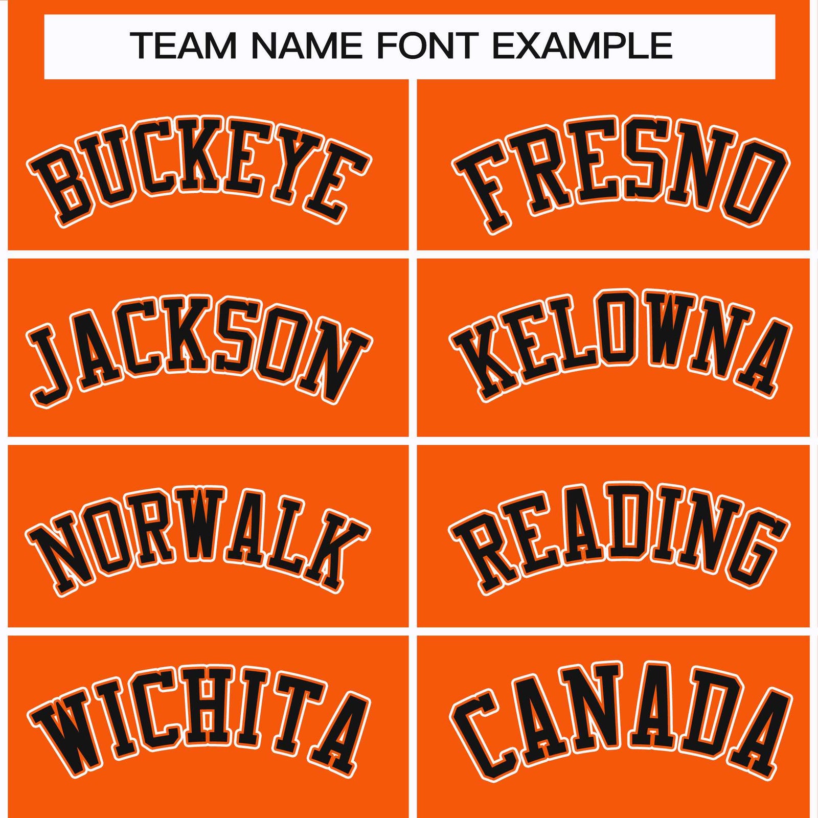 Custom Orange Black Orange-White Classic Style Hockey Jersey