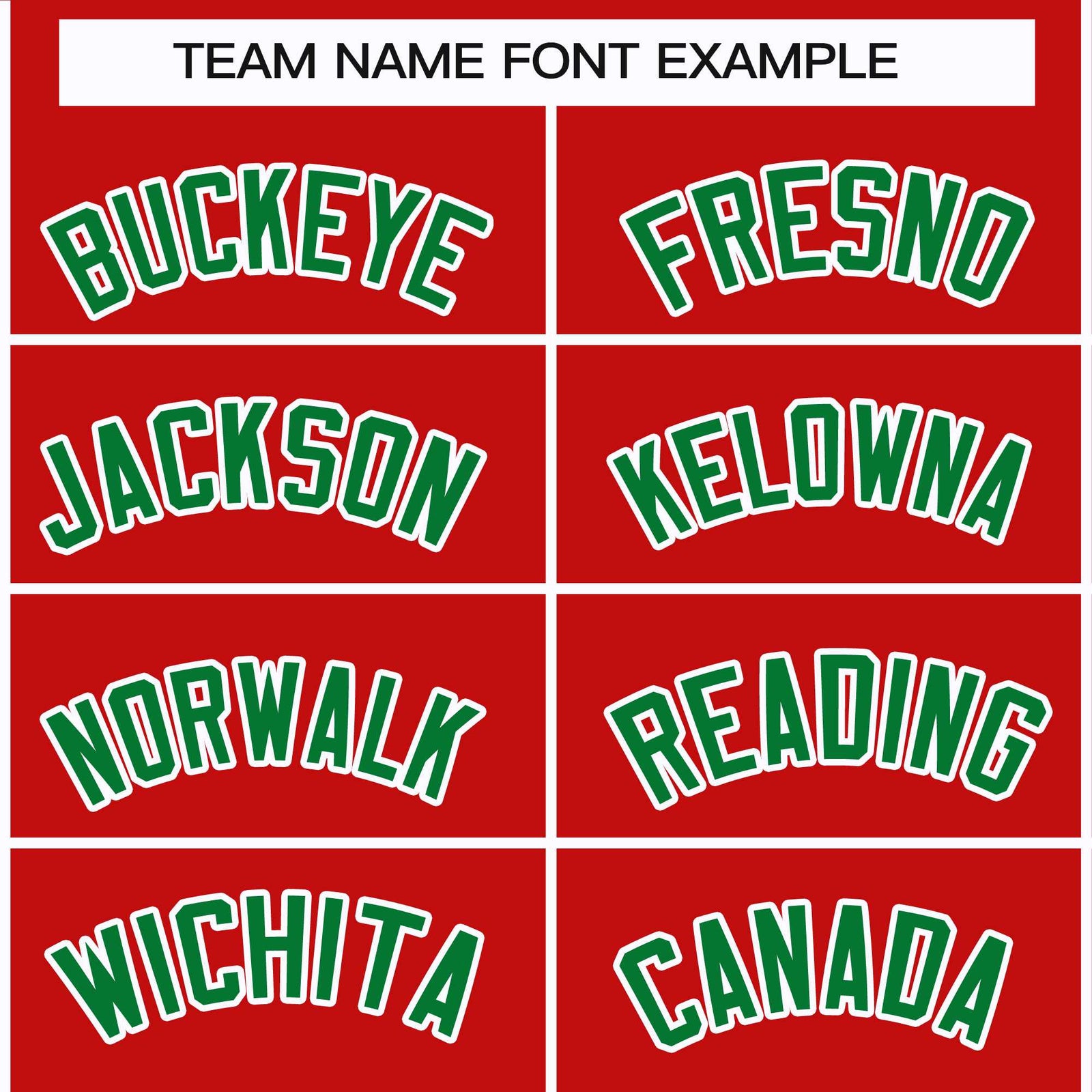 Custom Red Kelly Green-White Classic Style Hockey Jersey