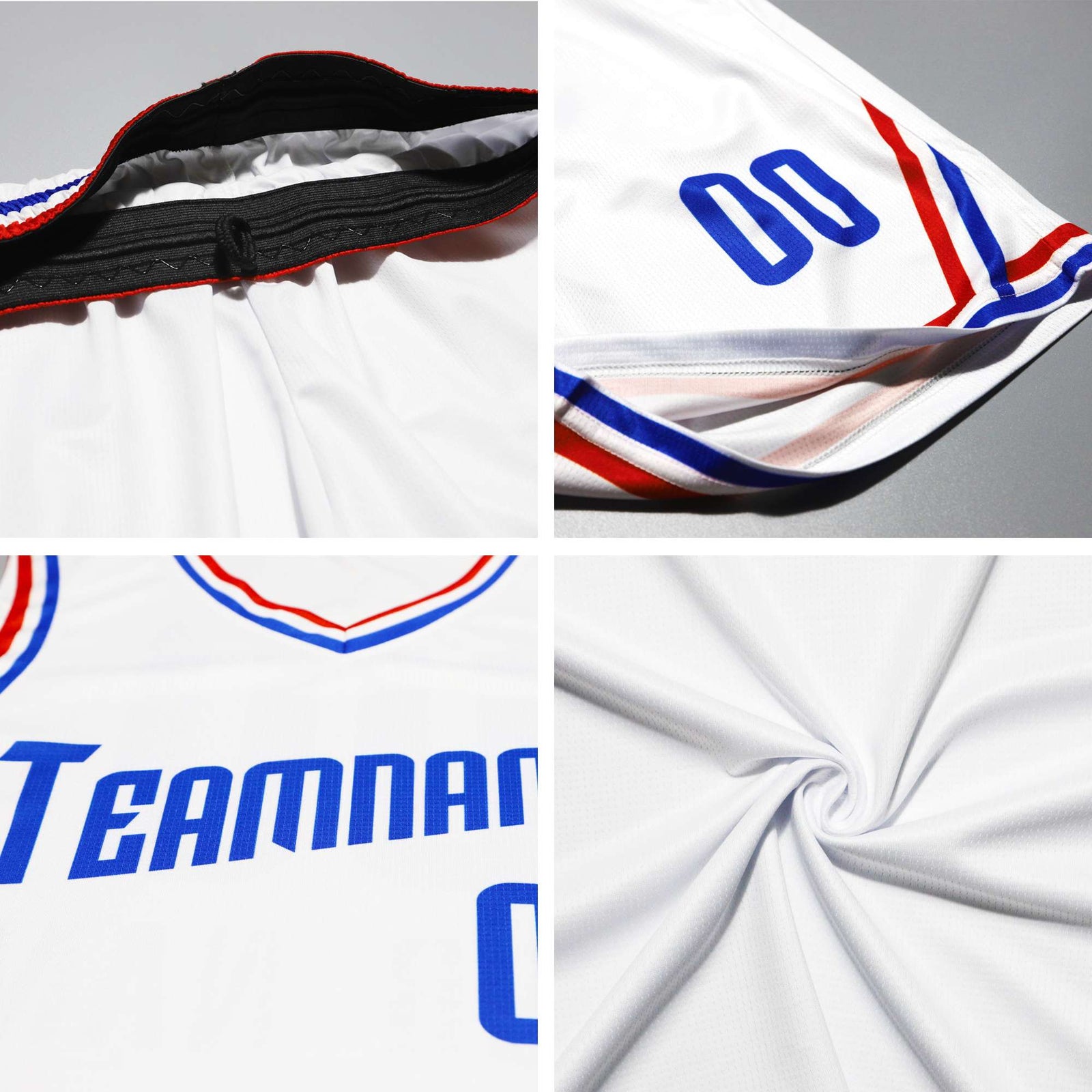 Custom White Yellow Double Side Sets Design Sportswear Basketball Jersey