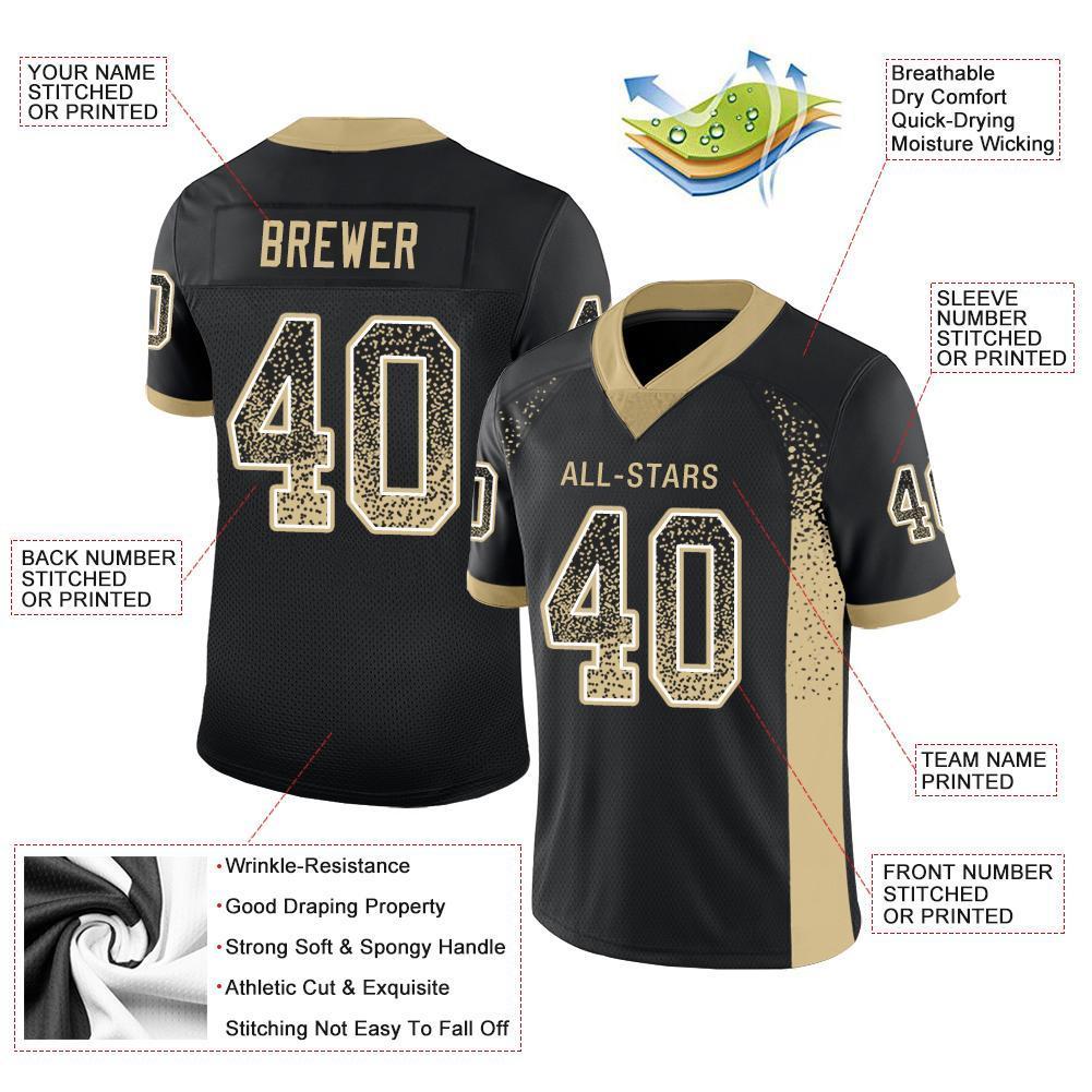 Gold Football Jersey