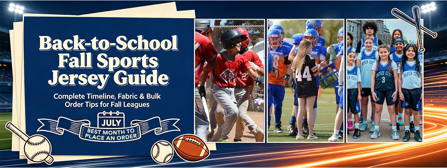 Back-to-School Sports Guide: How to Prepare Your Team with Custom Jerseys Before the Fall Season
