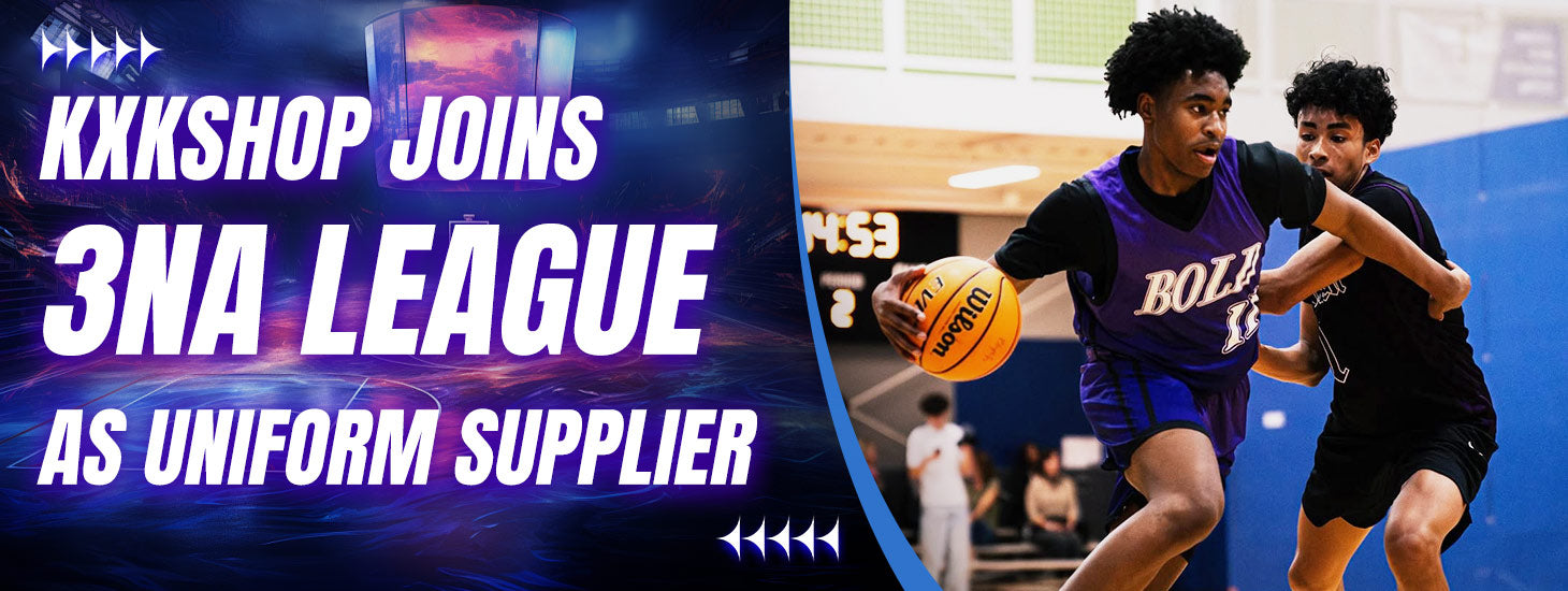 KXKSHOP Becomes Official Custom Basketball Jersey Provider for 3NA League