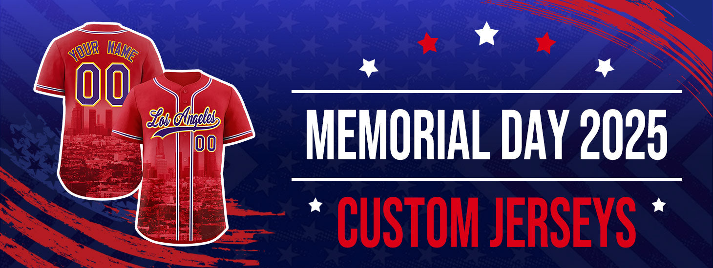 Memorial Day 2025 Custom Jerseys: Honoring Heroes & Shop Open at KXKSHOP