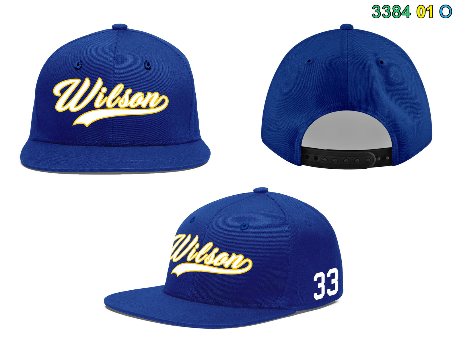 Fans-Made |Custom Wilson Royal Sport Baseball Cap¡§C Available for Reorder