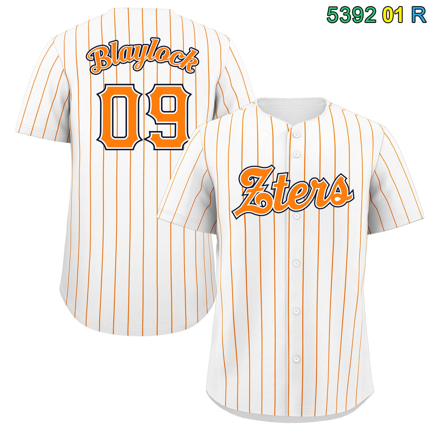 Fans-Made | Custom Orange White Classic Style Authentic Baseball Jersey For Terrika¨C Available for Reorder