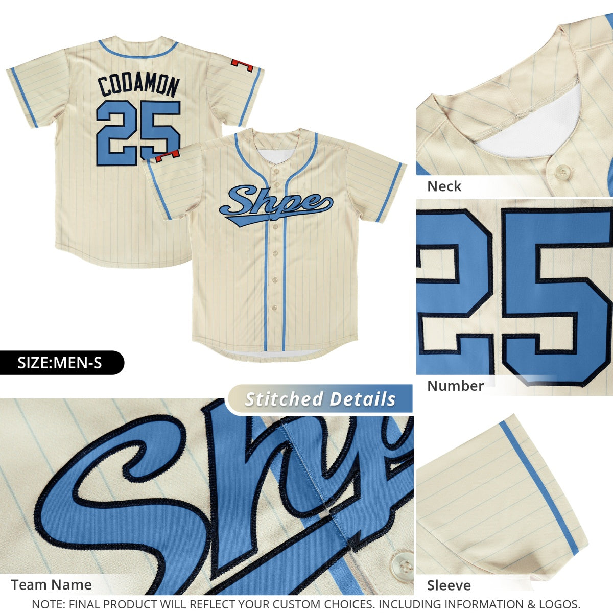 Custom Orange White Royal Blue Star Graffiti Team Baseball Jerseys With Custom Names, Numbers & Logos Lightweight Baseball Jersey| KXKSHOP