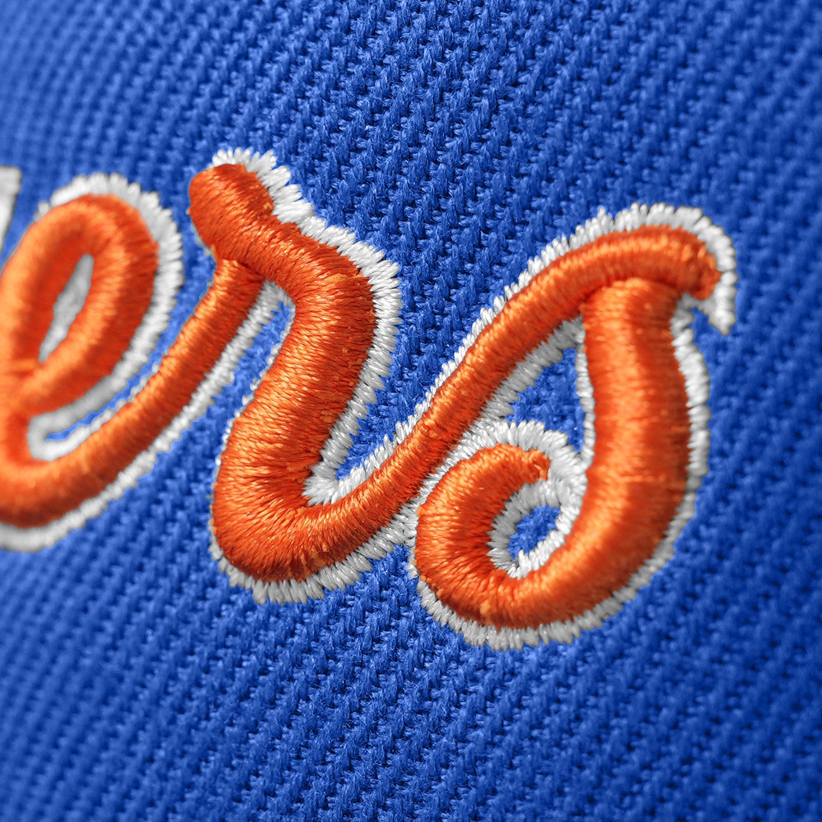 Custom White 3D Puff Embroidery Flat Embroidery Flat Eaves Sport Baseball Cap Design for Men/Women/Youth-Blue