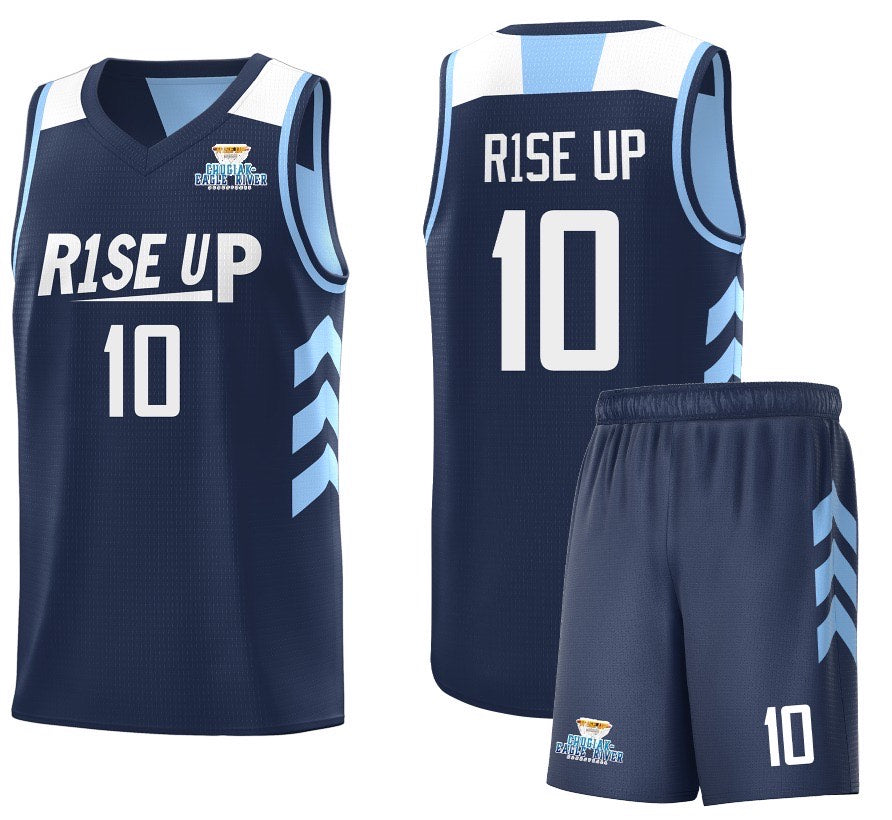 Fans-Made | Custom Double Side Sets Basketball Jersey For R1SE UP – Available for Reorder