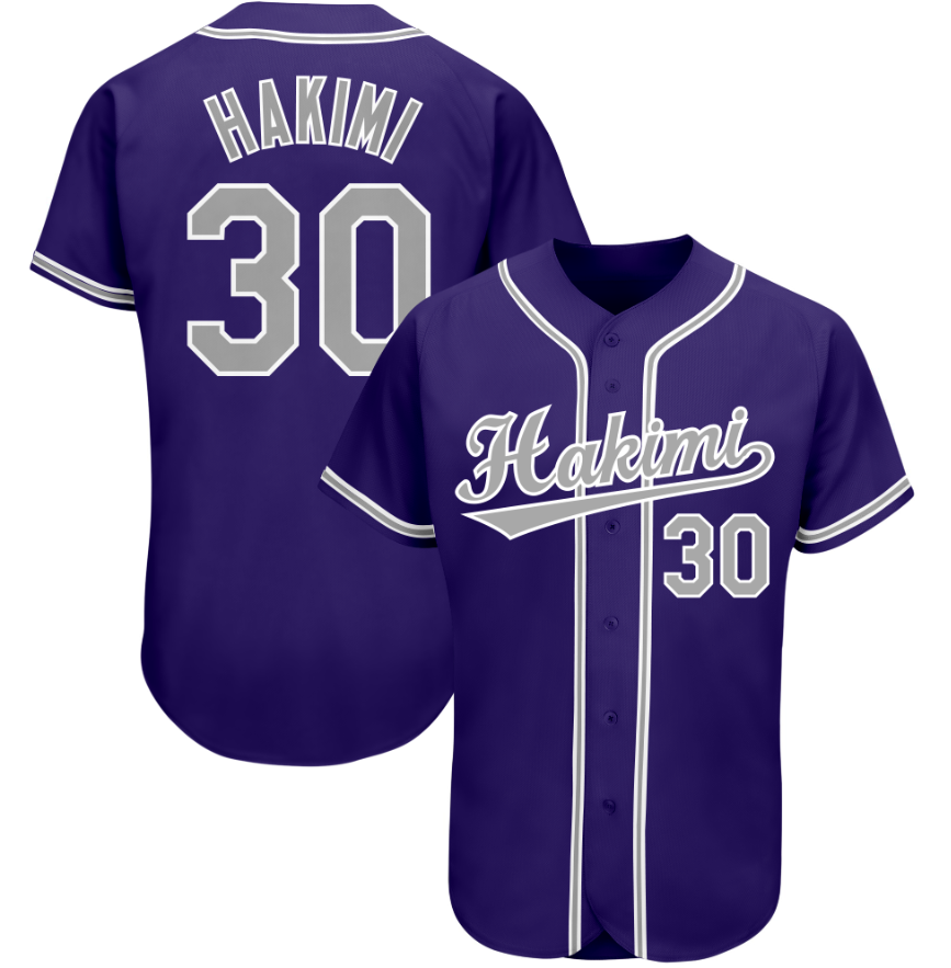 3D Custom baseb-all jersey
