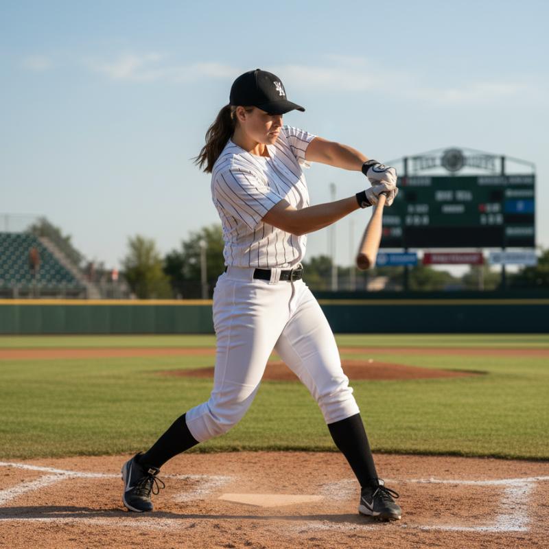 White Black Stripe Fashion Authentic Baseball Jersey For Men