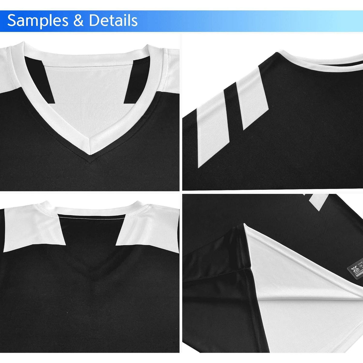 Black White Reversible Tops Basketball Jersey For Men