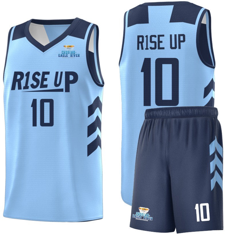 Fans-Made | Custom Double Side Sets Basketball Jersey For R1SE UP – Available for Reorder