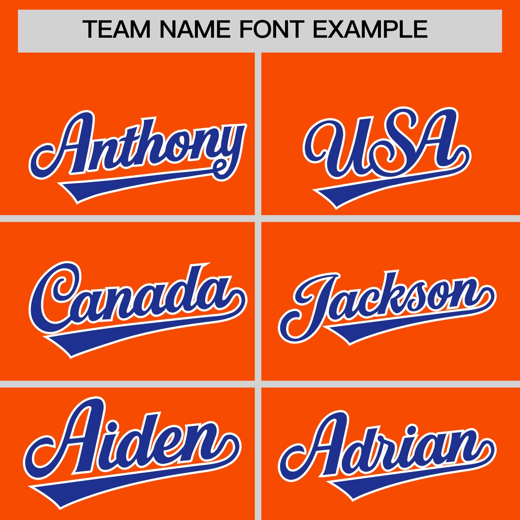 Custom Orange Royal Blue Classic Style  Baseball Uniform Jersey/Pants/Hat Package For Team |KXKSHOP