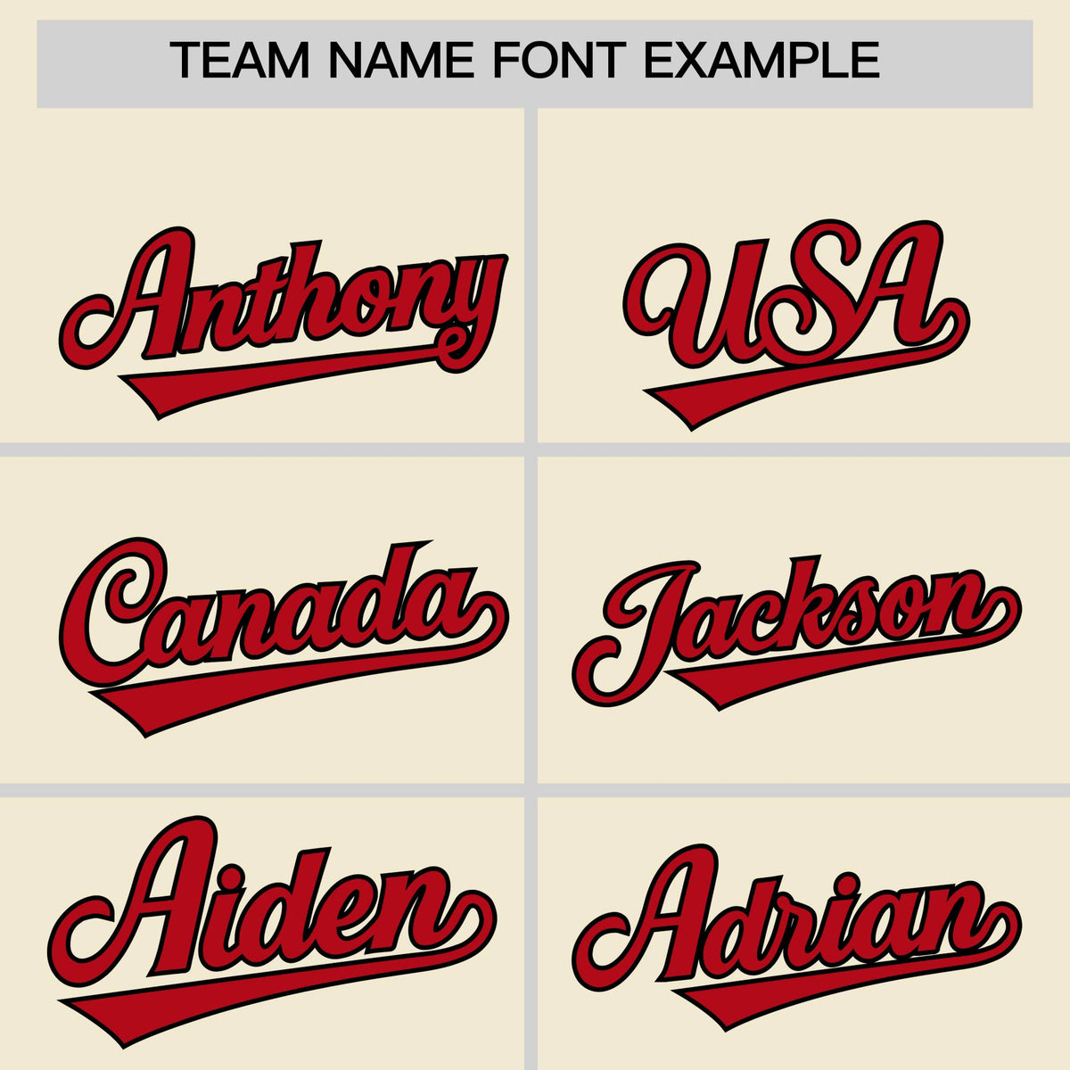 Custom Cream Red Classic Style  Baseball Uniform Jersey/Pants/Hat Package For Team |KXKSHOP