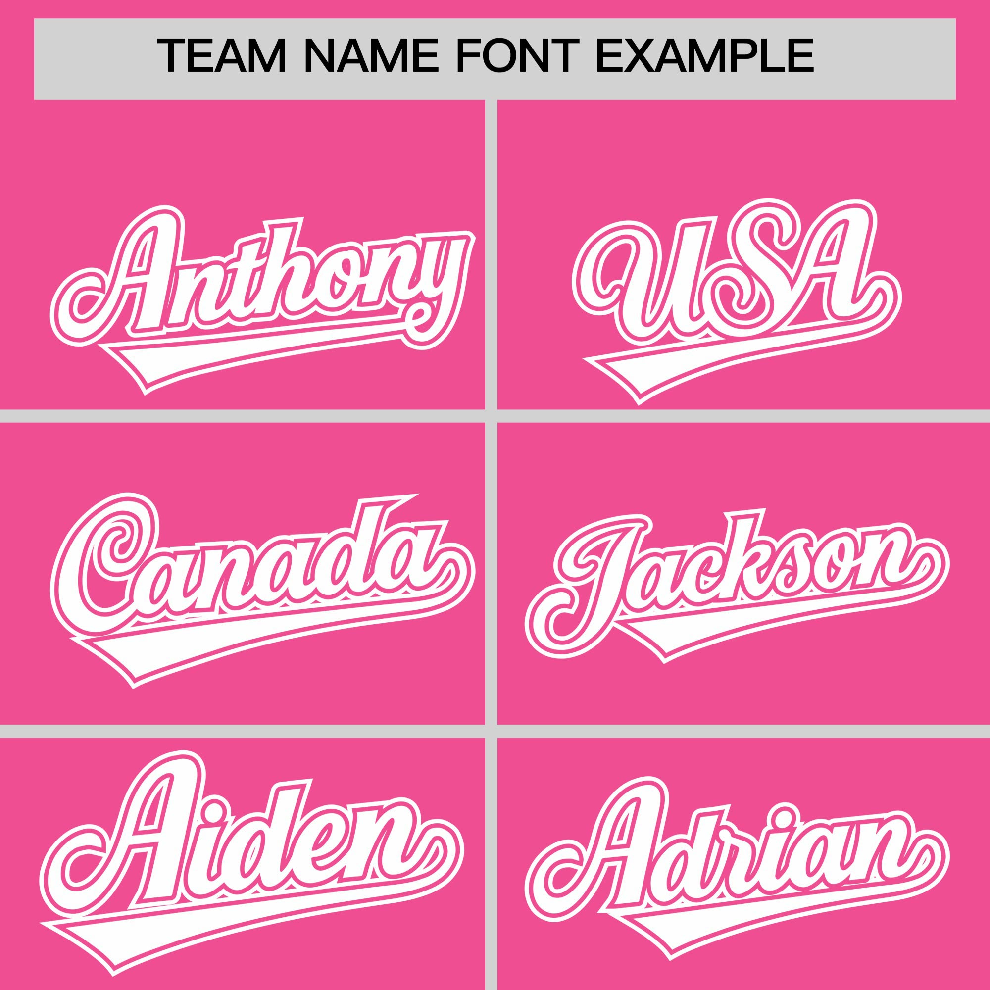 Custom Pink White Classic Style  Baseball Uniform Jersey/Pants/Hat Package For Team |KXKSHOP