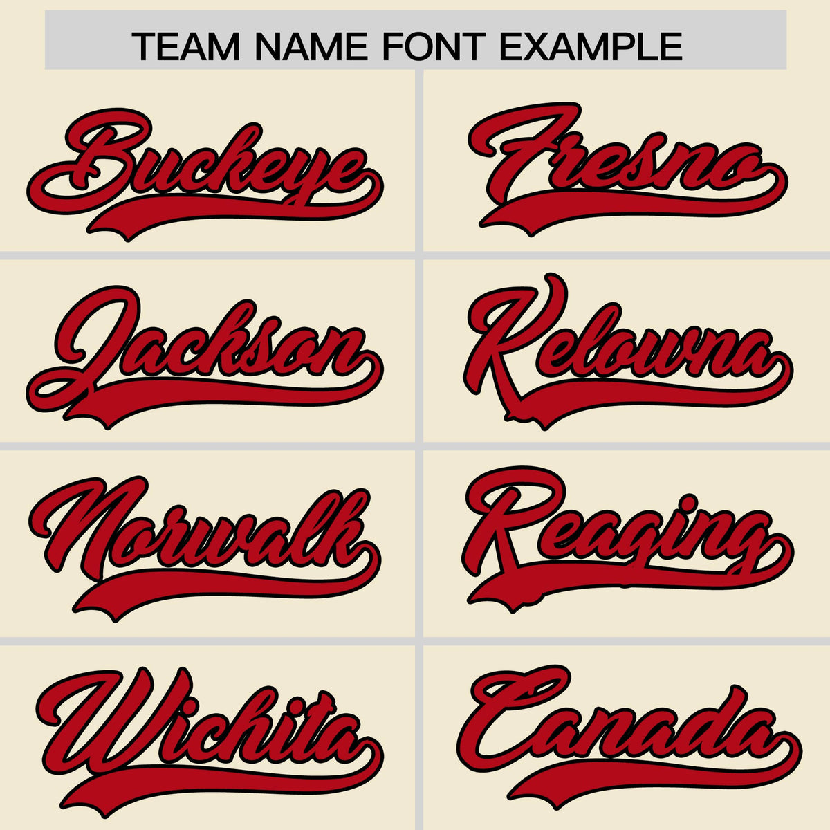 Custom Cream Red Classic Style  Baseball Uniform Jersey/Pants/Hat Package For Team |KXKSHOP