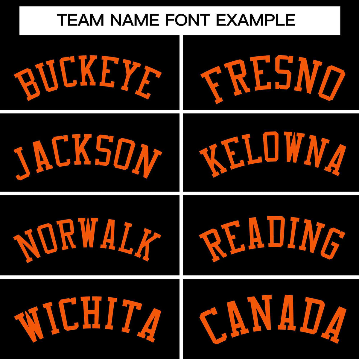 Custom Black Orange Classic Style Personalized Sport Pullover Hoodie