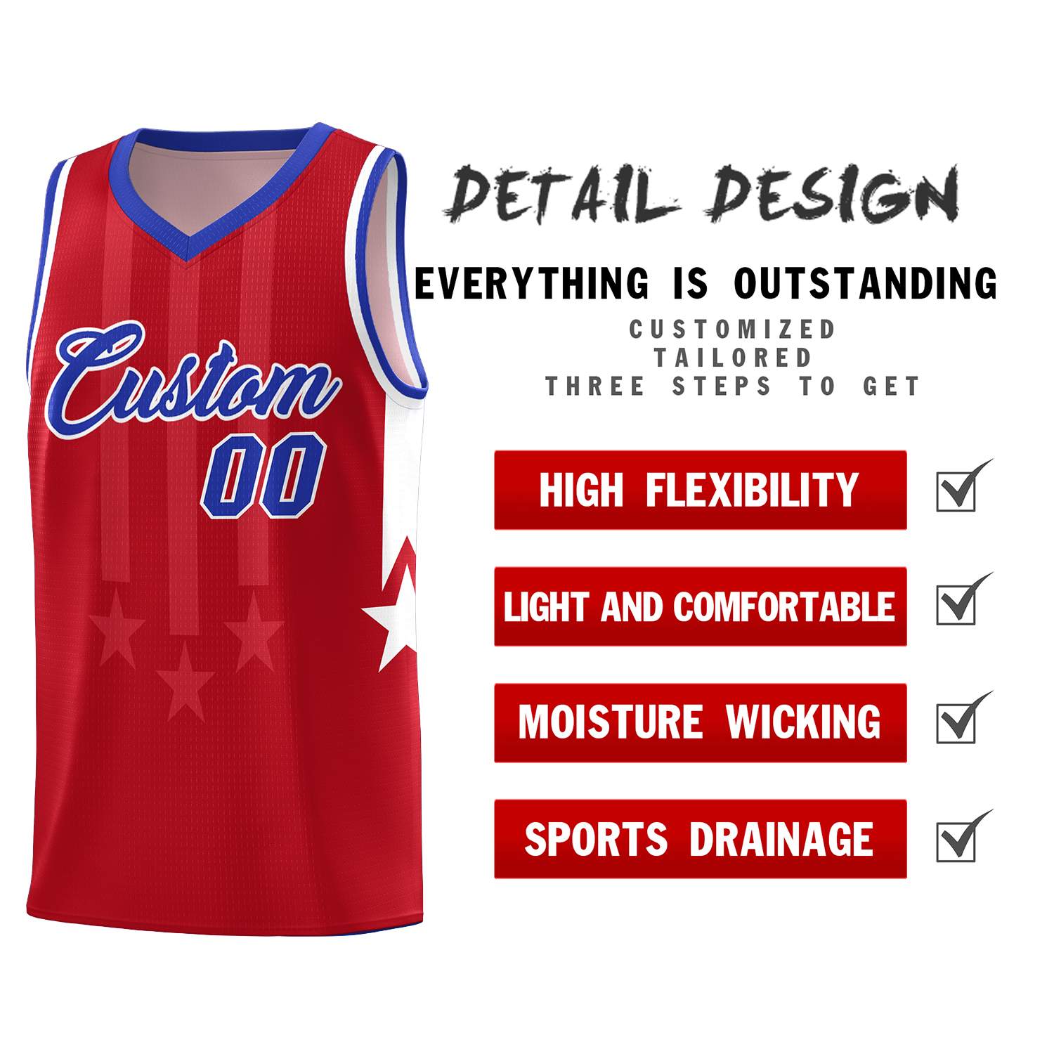 Custom Pink Royal and White Gradient Star Graffiti Pattern Sports Uniform Basketball Jersey