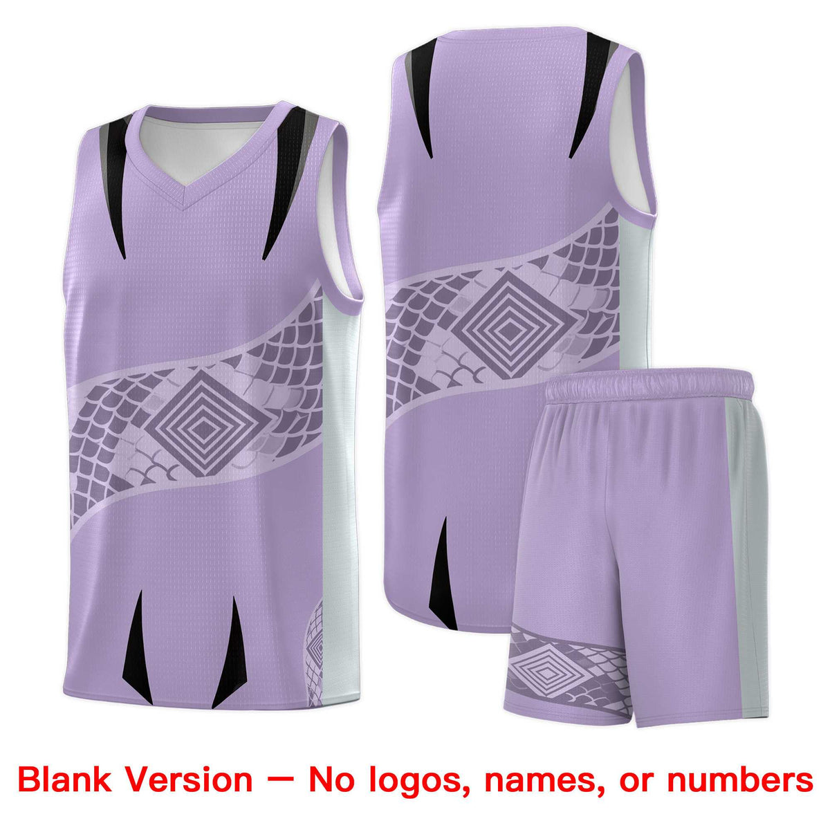 Custom White Black Snake Scale Venomous Fang for Leagues Graffiti Pattern Basketball Suit Jersey