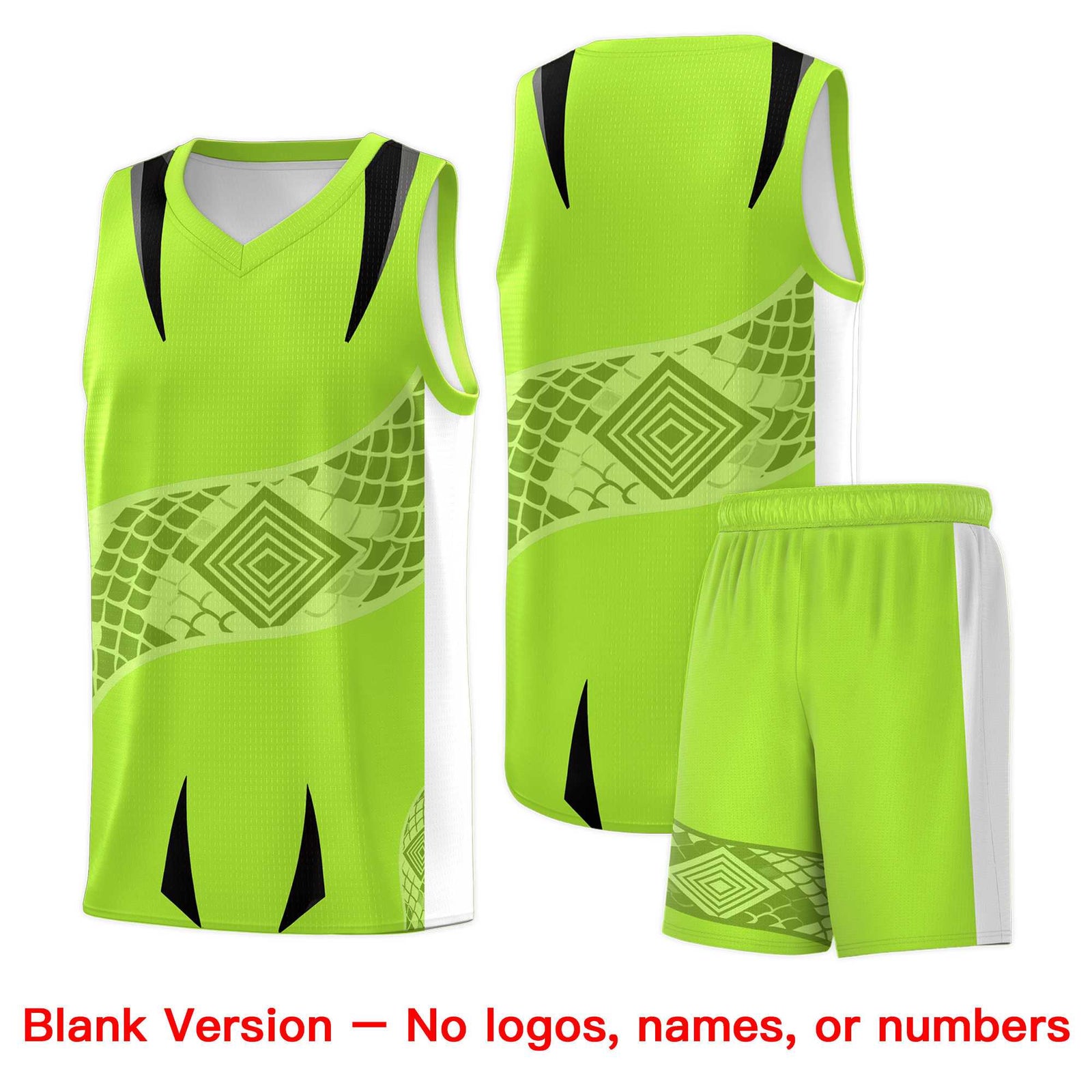 Custom White Black Snake Scale Venomous Fang for Leagues Graffiti Pattern Basketball Suit Jersey