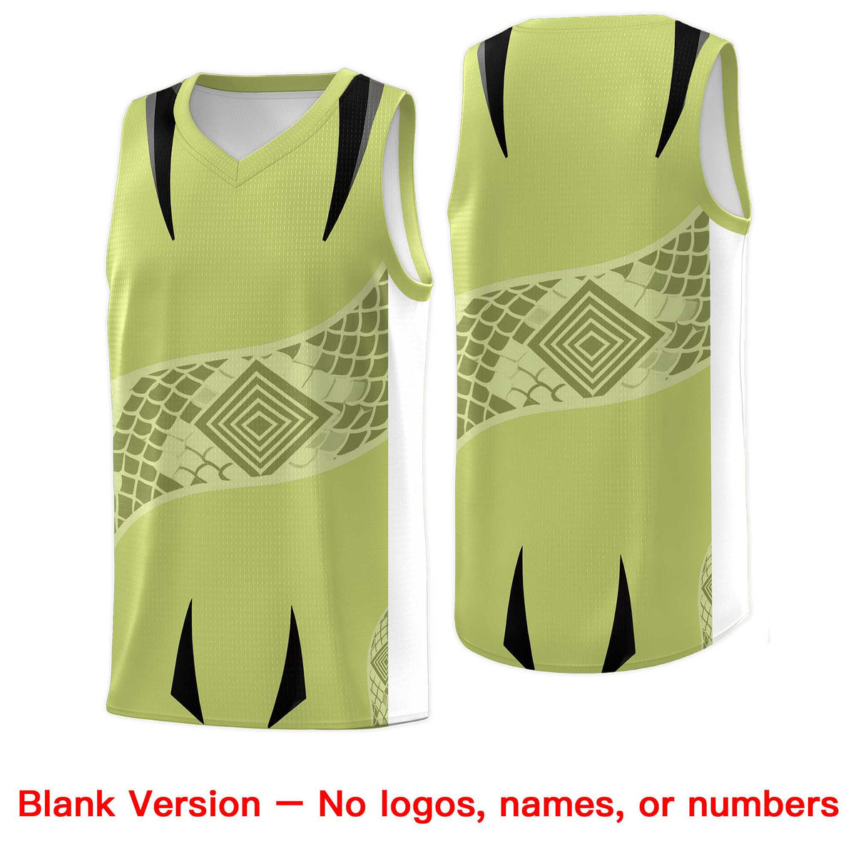 Custom White Black Snake Scale Venomous Fang for Leagues Graffiti Pattern Basketball Suit Jersey