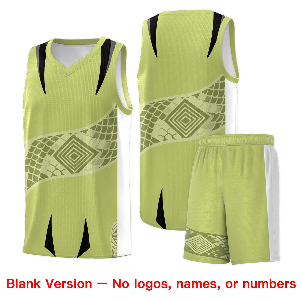 Custom White Black Snake Scale Venomous Fang for Leagues Graffiti Pattern Basketball Suit Jersey