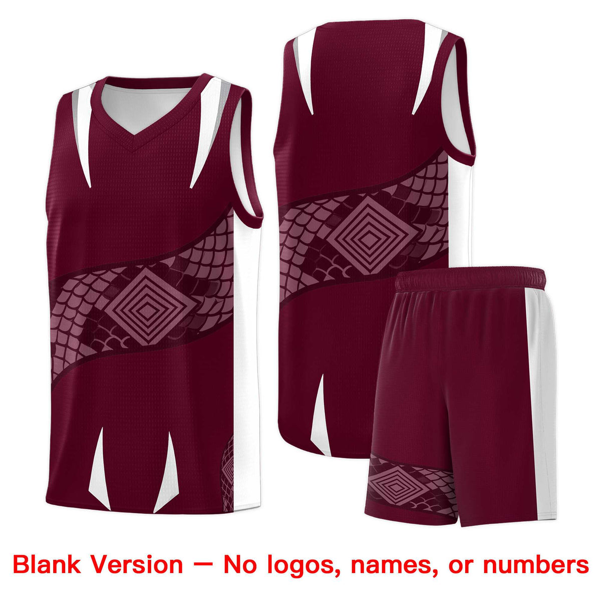 Custom White Black Snake Scale Venomous Fang for Leagues Graffiti Pattern Basketball Suit Jersey